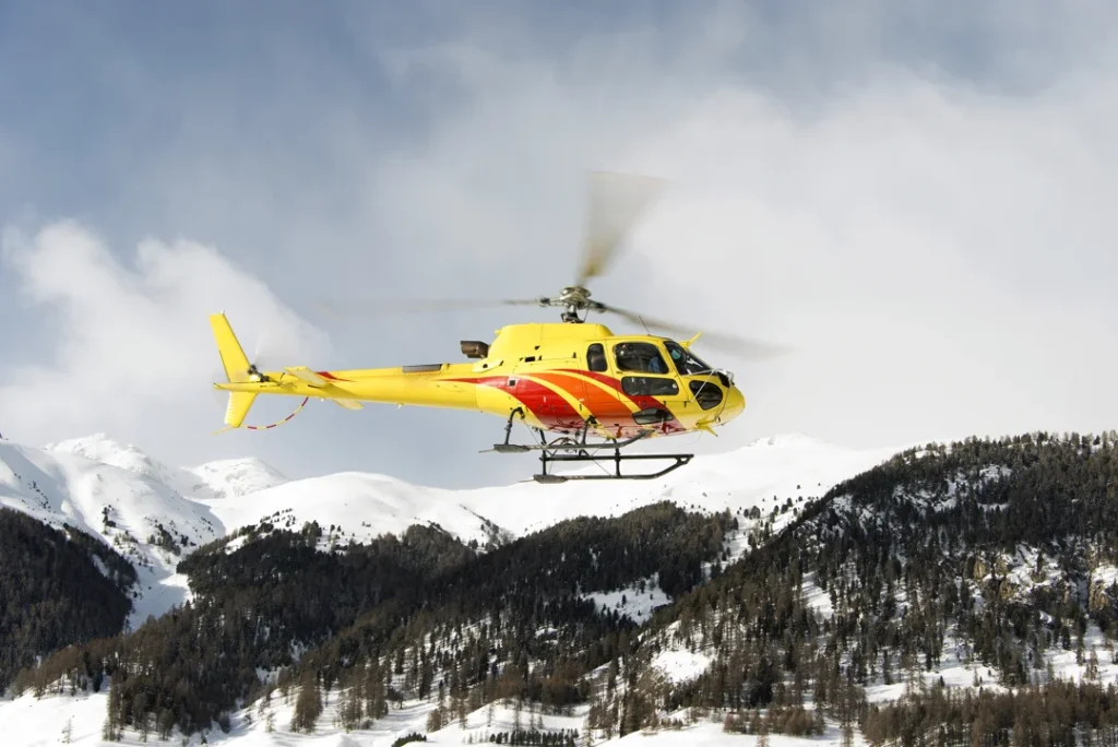 St Moritz helicopter tour