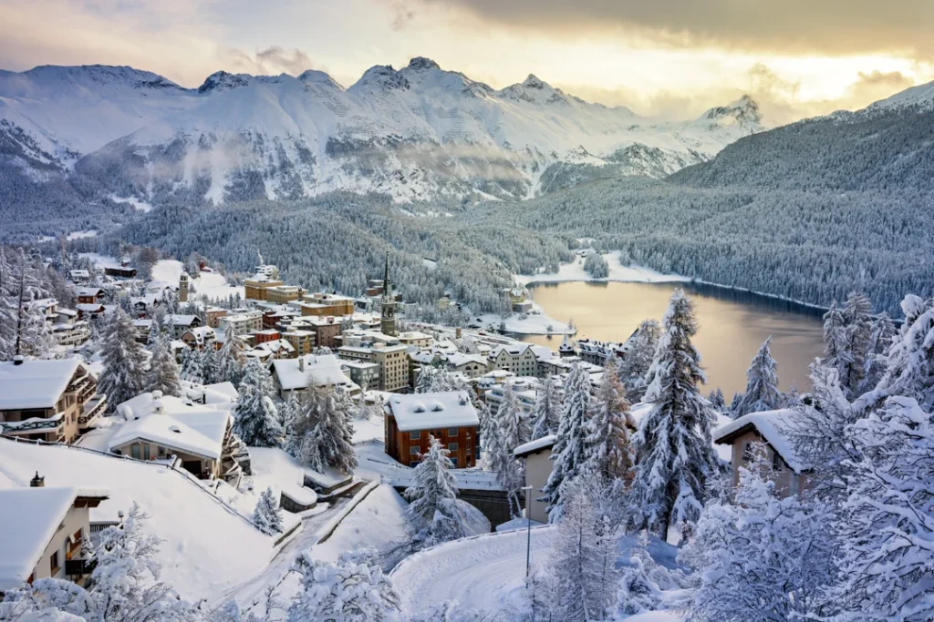 luxury St Moritz winter vacation