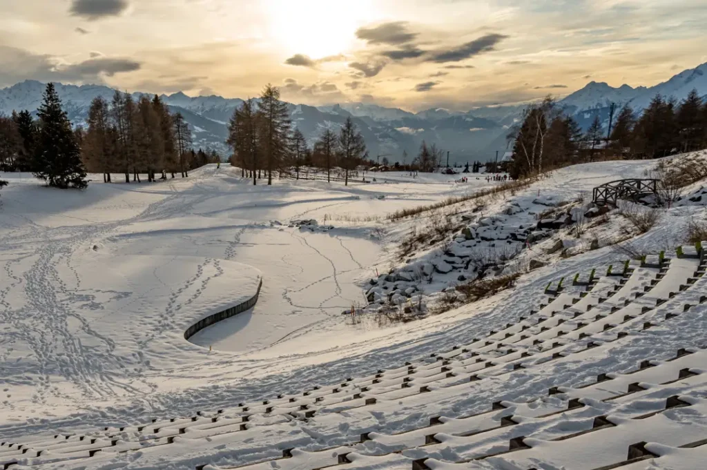 Crans Montana ski tour