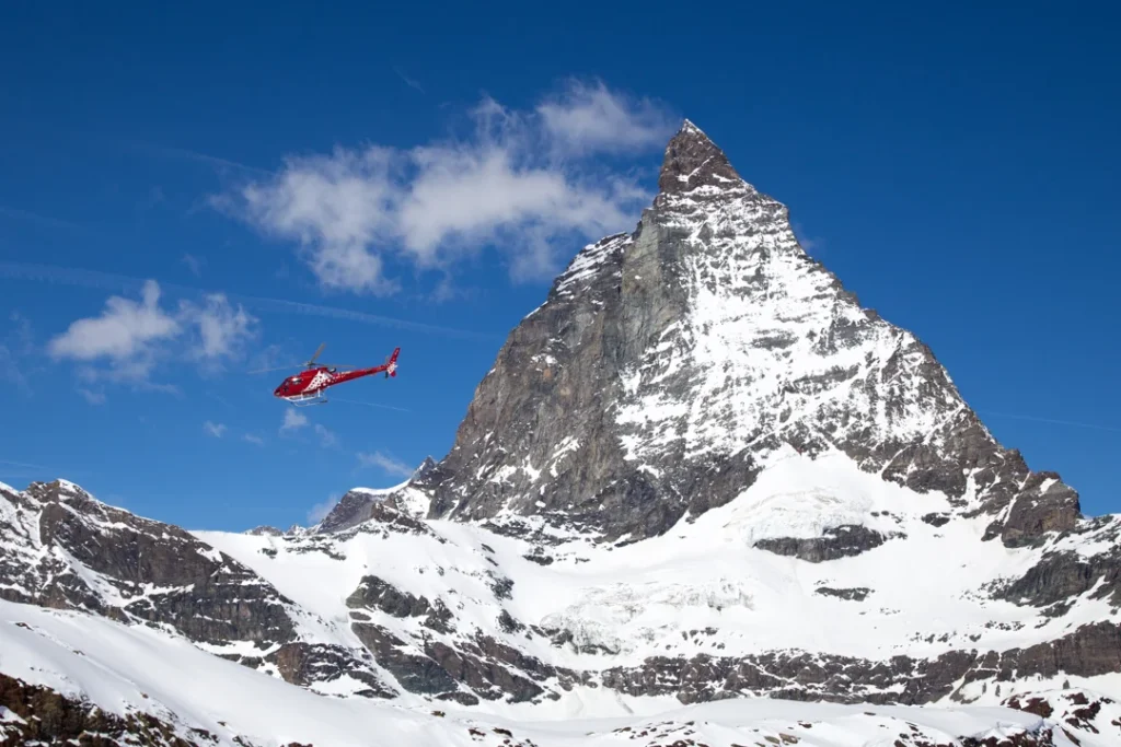 Matterhorn helicopter flight tour