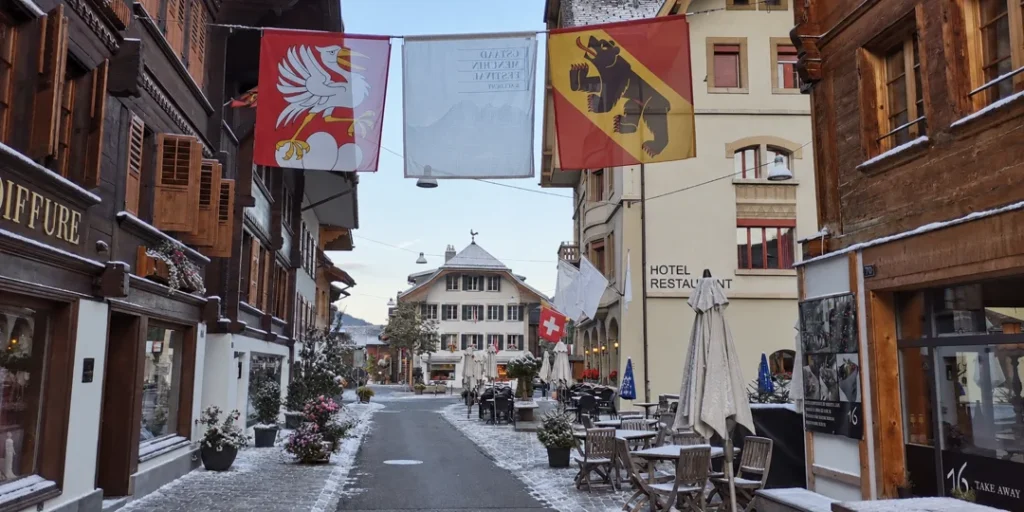 Saanenland winter