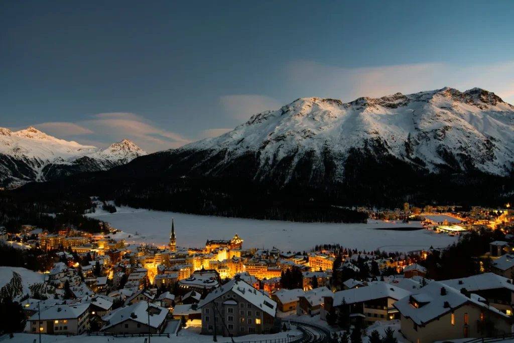 St Moritz skiing tour