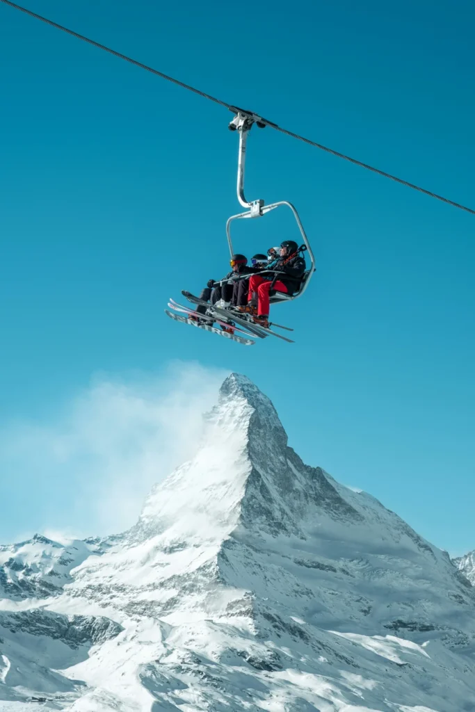 Zermatt skiing Matterhorn tour