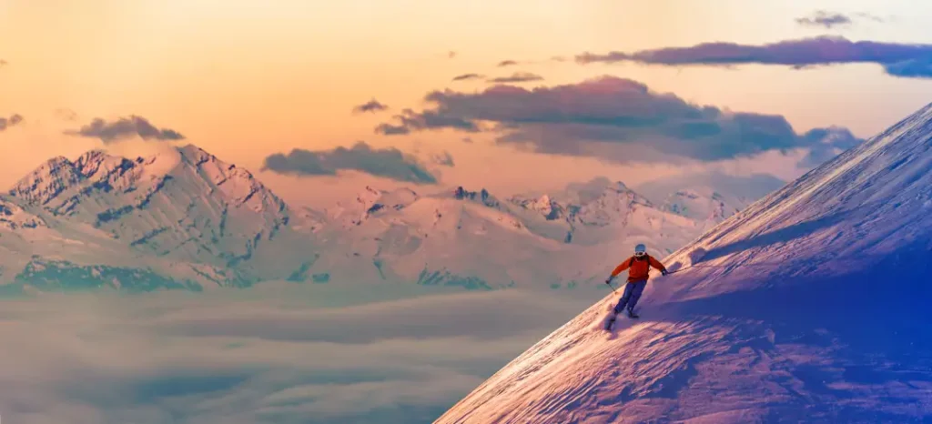 private ski guide Crans Montana